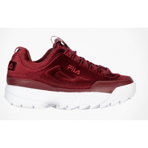 Tenis fila sale disruptor vinho